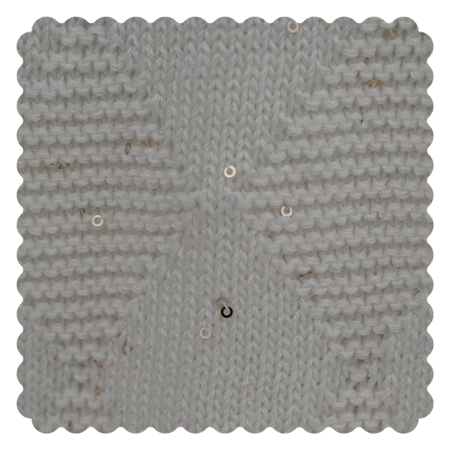 MF27AWJacquardNormal0172 98%Mercerized Cotton 2%Sequin 1/4.5Nm Jacquard