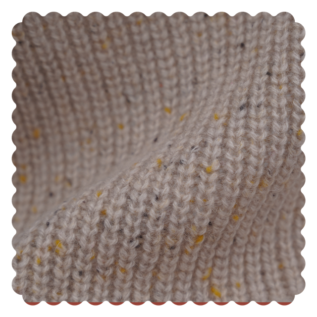 MF27AWRibNep0213 65%Wool 35%Nylon Neps 3/15Nm Rib