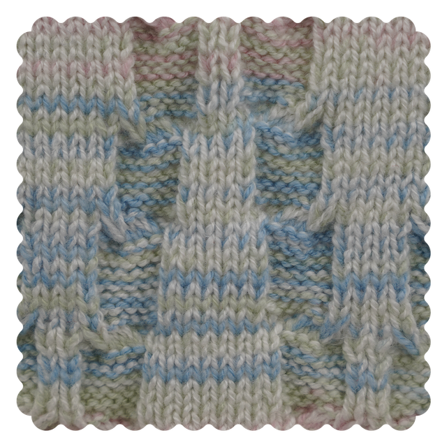 MF26AWJacquardTwist0186 57%BCI Cotton 28%Acrylic 1/8Nm Jacquard