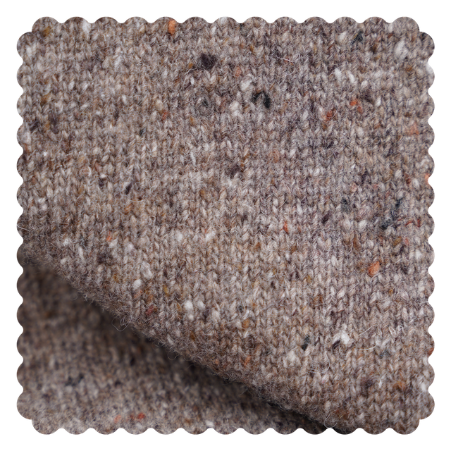 MF27AWPlainNep0218 50%Lambswool 50%Nylon Neps 1/5Nm Plain