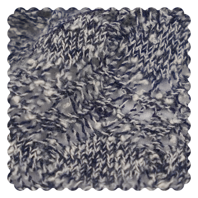 MF26AWPointelleSlub0109 55%Wool 30%Cashmere 1/5.1Nm Pointelle