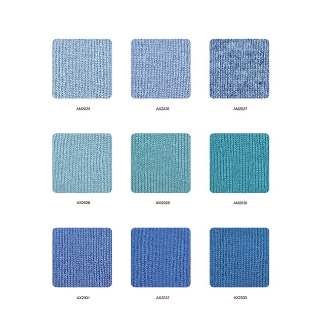 SEA 100%CASHMERE 2126NM Color chart