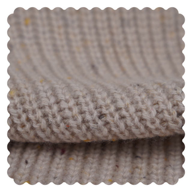 MF27AWRibNep0213 65%Wool 35%Nylon Neps 3/15Nm Rib