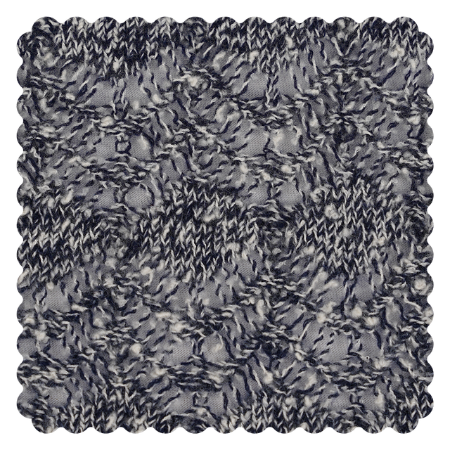 MF26AWPointelleSlub0109 55%Wool 30%Cashmere 1/5.1Nm Pointelle