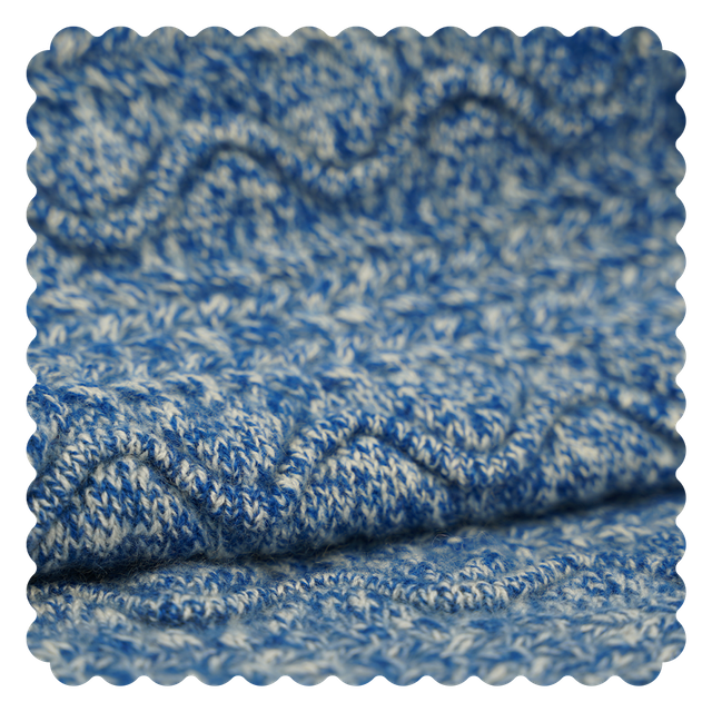 MF26AWJacquardTwist0054 100% Cashmere 4/26Nm Jacquard 
