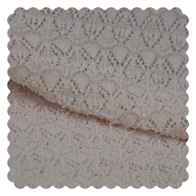 MF26SSPointelleNormal0152 50%PAPER 50%POLYESTER 1/13NM Pointelle
