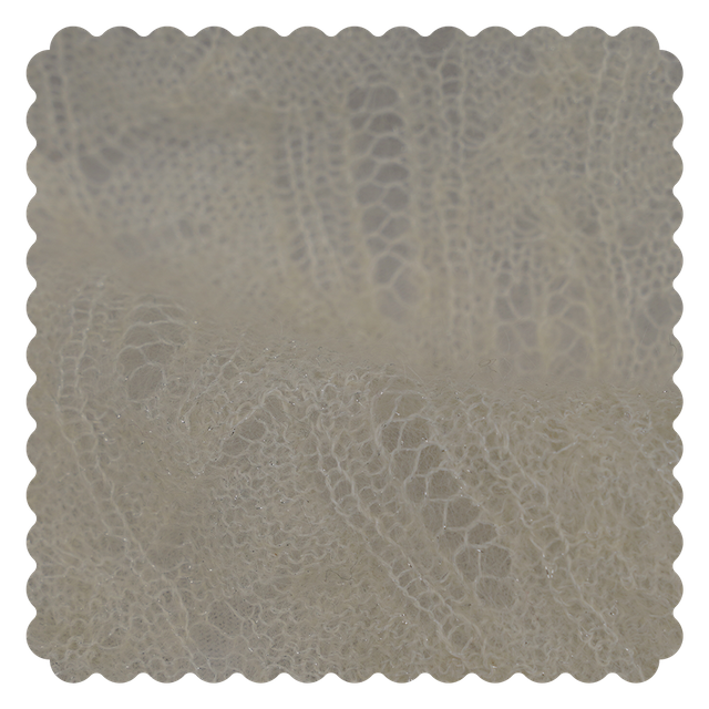 MF26SSPointelleBrushed0130 57%Mohair 29%Recycled Nylon 1/20Nm Pointelle